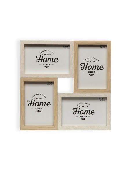 Cadre photo Versa Bois MDF 2 x 28 x 28 cm