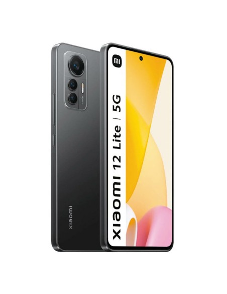 Smartphone Xiaomi 12 Lite 5G 6,55" 5G 3840 x 2160 px 6,55" Snapdragon 778G 8 GB RAM 128 GB Noir 128 GB