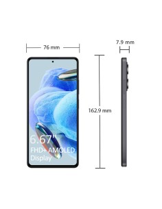 Smartphone Xiaomi Note 12 Pro 5G 6,67" Octa Core 6 GB RAM 128 GB Blanc Noir 2