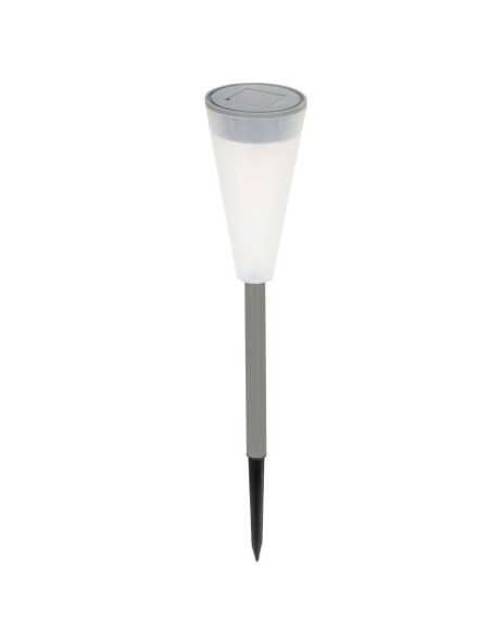 Borne de jardin solaire Aktive Plastique 6,7 x 39 x 6,7 cm (24 Unités)