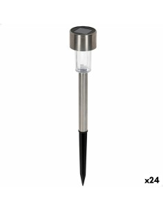 Borne de jardin solaire Aktive Plastique 5,5 x 36 x 5,5 cm (24 Unités)