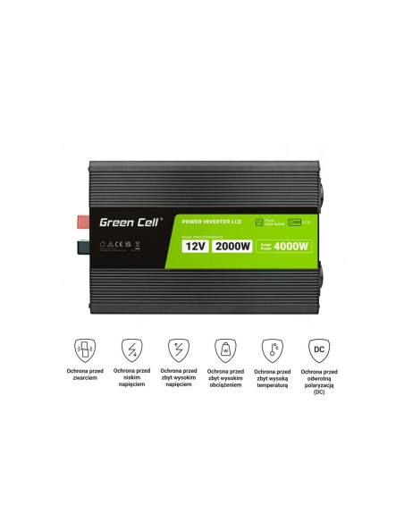 Transformateur Green Cell INVGC12P2000LCD 2000 W