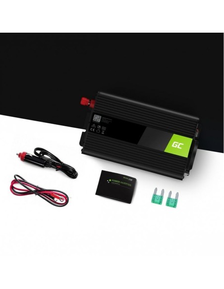Transformateur Portable pour Voitures Green Cell INV02DE 3 W 300 W 230 V 1 Pièce
