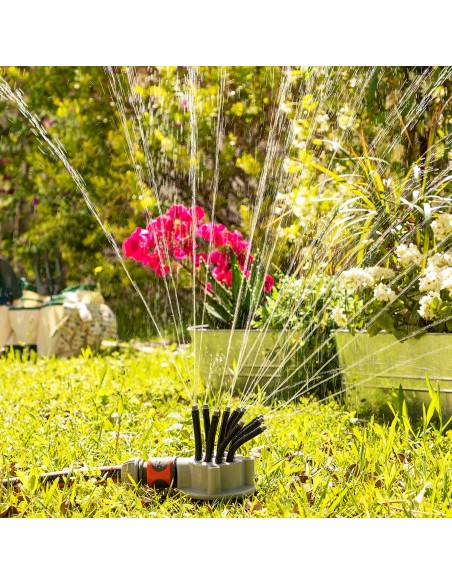 Asperseur d’Arrosage 360° pour Jardin Klerdden InnovaGoods 36 jets