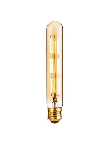 Lampe LED Doré E27 6W 3,4 x 3,4 x 19 cm