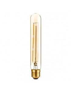 Lampe LED Doré E27 6W 3,4 x 3,4 x 19 cm 2
