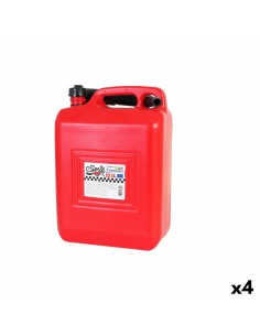 Réservoir de carburant avec entonnoir Continental Self Rouge 10 L (4 Unités)