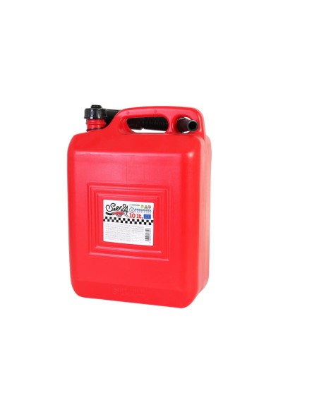 Réservoir de carburant avec entonnoir Continental Self Rouge 10 L (4 Unités)