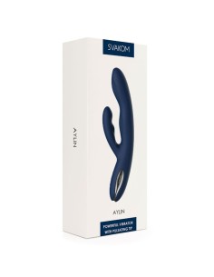 Vibromasseur Svakom Bleu foncé
