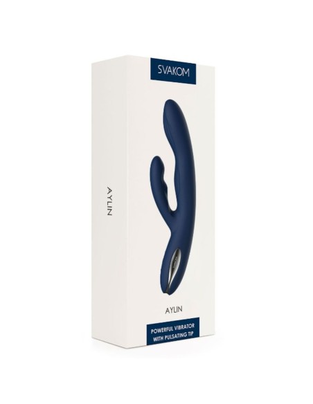 Vibromasseur Svakom Bleu foncé