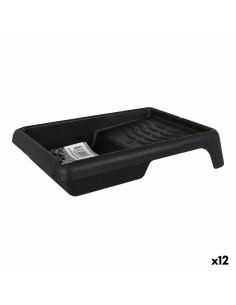 Bac à peinture Dem Brico Noir 38,5 x 28,5 x 7,5 cm (12 Unités)