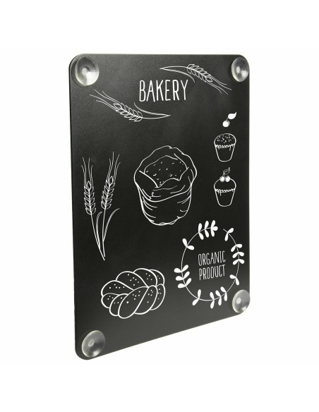 Ardoise Securit Avec Ventouses 35,6 x 27,1 cm Verre
