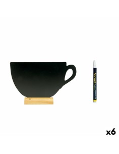 Ardoise Securit Avec support Tasse 21,3 x 33,5 x 6 cm