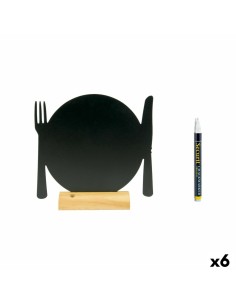 Ardoise Securit Avec support Couverts 24 x 25,3 x 6 cm