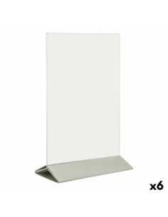 Panneau Securit Transparent Avec support 24,3 x 15 x 7,4 cm