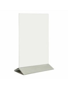 Panneau Securit Transparent Avec support 24,3 x 15 x 7,4 cm 2