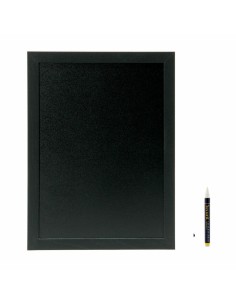 Ardoise Securit Woody Teck Mural Noir 80 x 60 cm 2