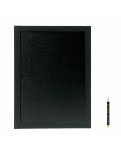 Ardoise Securit Woody Teck Mural Noir 40 x 30 cm 2
