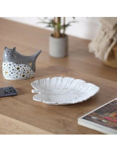Centre de Table Versa Volet Blanc 17 x 3 x 28 cm 2