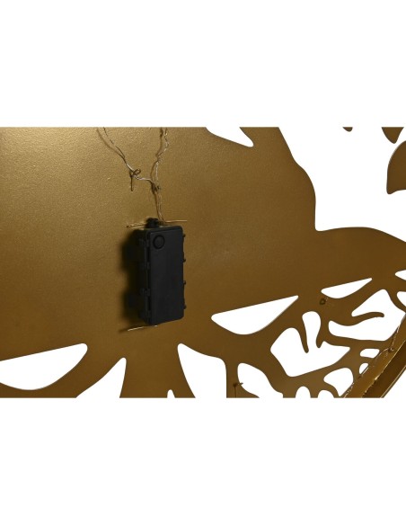 Décoration murale Home ESPRIT Noir Doré Buda Oriental 100 x 1 x 100 cm (2 Unités)