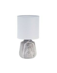 Lampe de bureau Versa Noir Céramique 12,5 x 24,5 x 12,5 cm