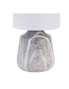 Lampe de bureau Versa Noir Céramique 12,5 x 24,5 x 12,5 cm 2