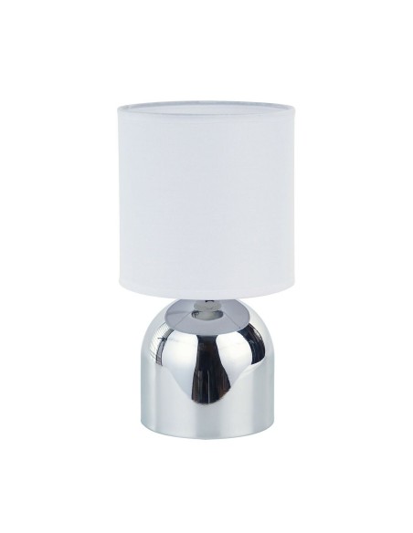 Lampe de bureau Versa Argenté Métal 14 x 25 x 14 cm