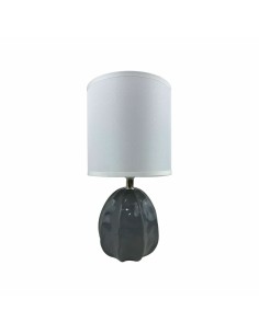 Lampe de bureau Versa Mery 25 W Gris Céramique 14 x 27 x 11 cm