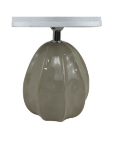 Lampe de bureau Versa Mery 25 W Beige Céramique 14 x 27 x 11 cm 2