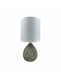 Lampe de bureau Versa Lua 25 W Gris Céramique 11 x 28 x 11 cm