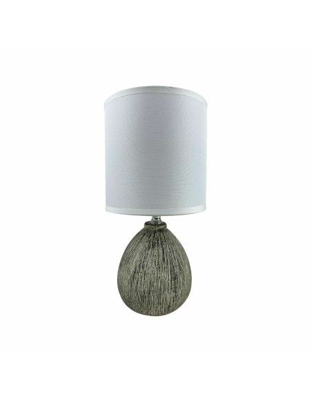 Lampe de bureau Versa Lua 25 W Gris Céramique 11 x 28 x 11 cm