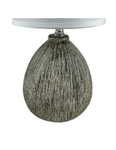 Lampe de bureau Versa Lua 25 W Gris Céramique 11 x 28 x 11 cm 2