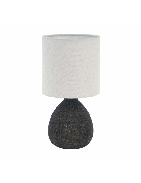 Lampe de bureau Versa Noir Céramique 14 x 28 x 14 cm