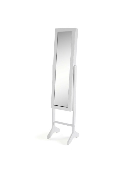 Miroir sur pied Versa Blanc 33,5 x 153 x 35,2 cm