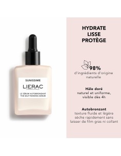Autobronzant Corporel Lierac SUNISSIME 30 ml 2