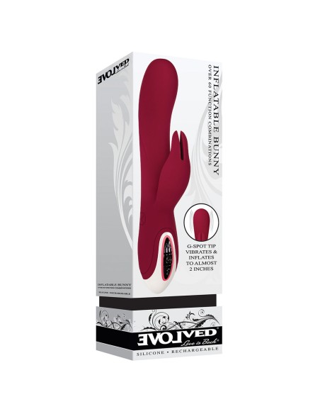 Vibrateur G-Spot Evolved Bunny Rouge