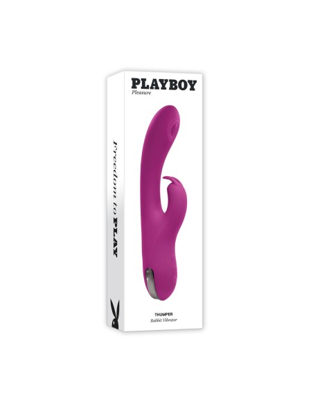 Vibrateur G-Spot Playboy Thumper Rose