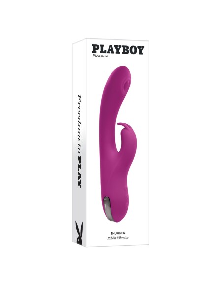 Vibrateur G-Spot Playboy Thumper Rose