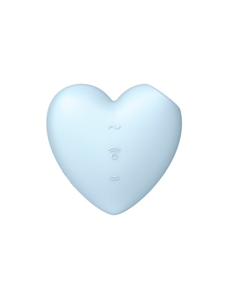 Aspirateur à clitoris Satisfyer Cutie Heart Bleu