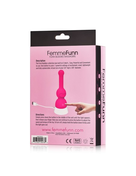 Mini Vibromasseur FemmeFunn Poly Rose
