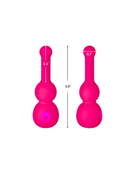 Mini Vibromasseur FemmeFunn Poly Rose