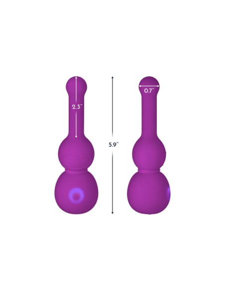 Mini Vibromasseur FemmeFunn Poly Violet