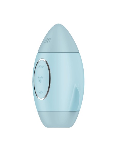 Aspirateur à clitoris Satisfyer Mission Control Bleu