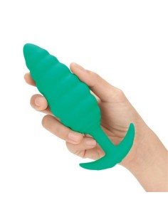 Plug Vibrant Anal B-Vibe Twist Texture Vert 2