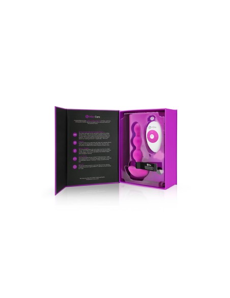 Triplette Anale à Perles Fushia B-Vibe 92740 Rose