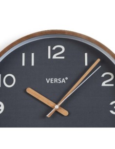 Horloge Murale Versa Gris Plastique Quartz 4,3 x 30 x 30 cm 2