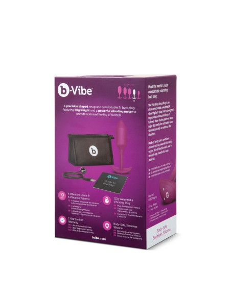 Plug Anal B-Vibe Vibrating Violet