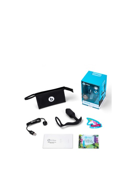 Plug Anal B-Vibe Vibrating Snug & Tug M