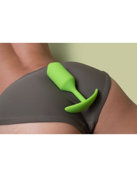 Plug Anal B-Vibe 3 Vert Citron