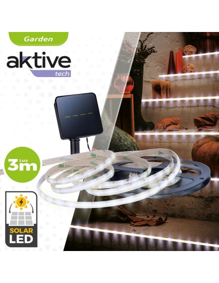 Bande lumineuse Aktive LED Blanc Jardin 3 m (6 Unités)